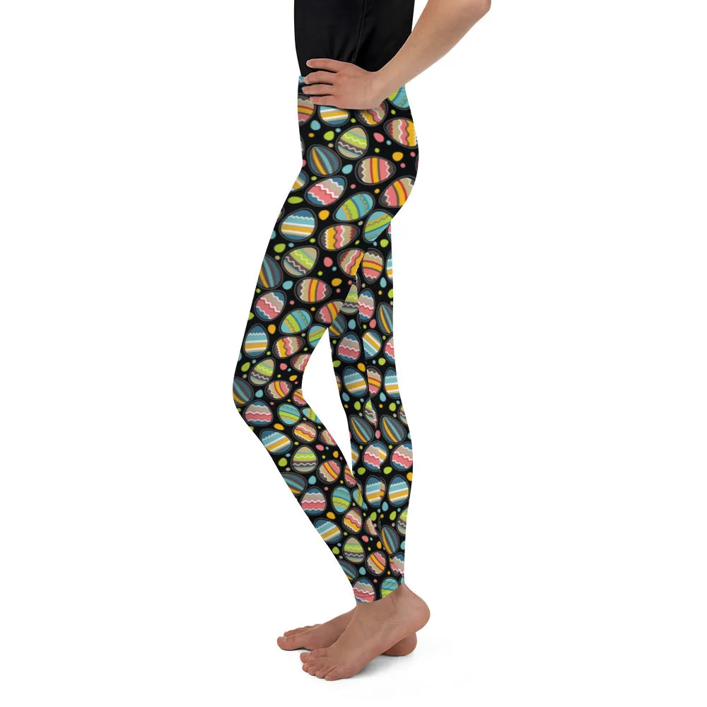 Easter Eggs Youth Leggings