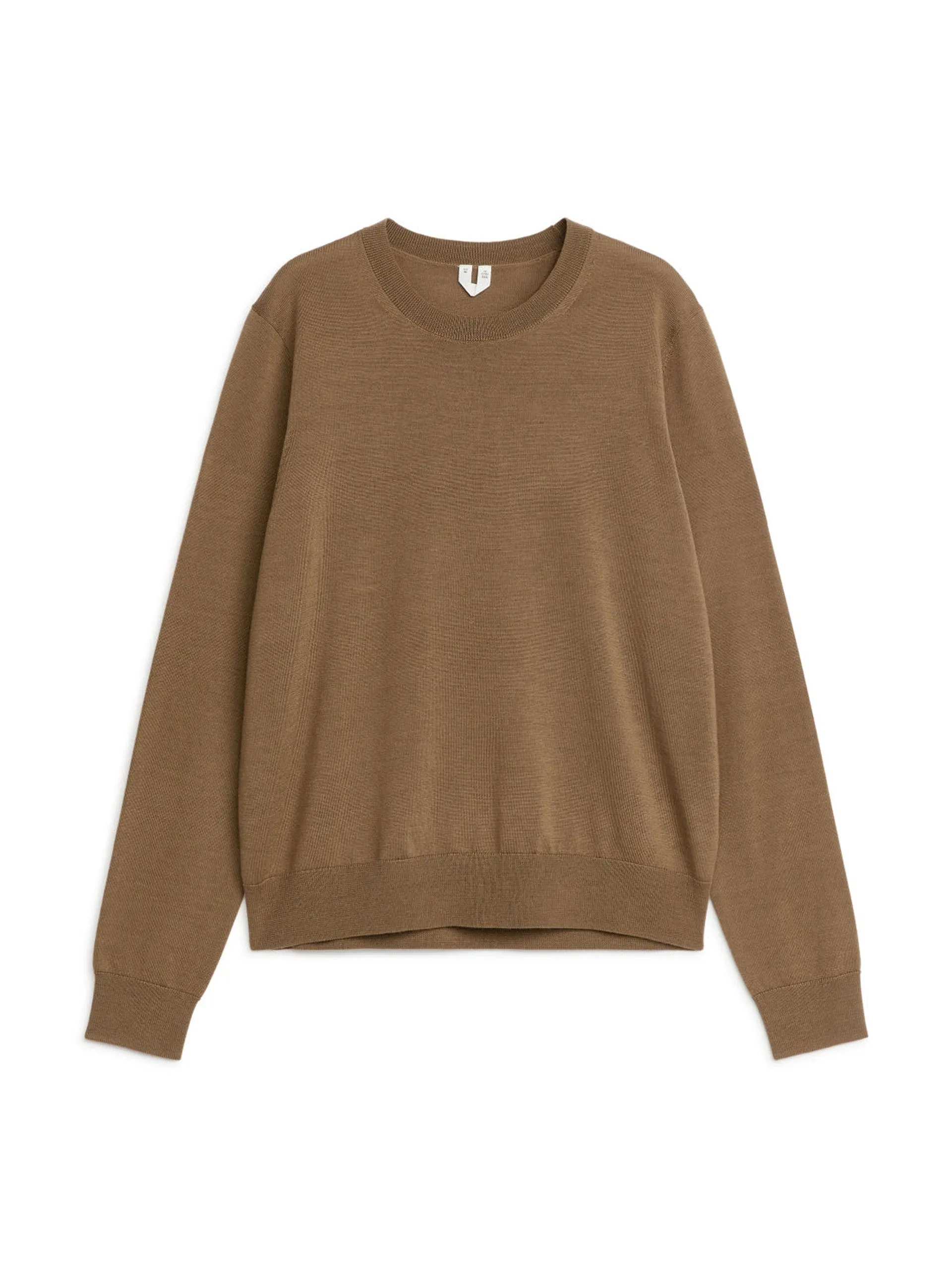 Fine-knit merino jumper