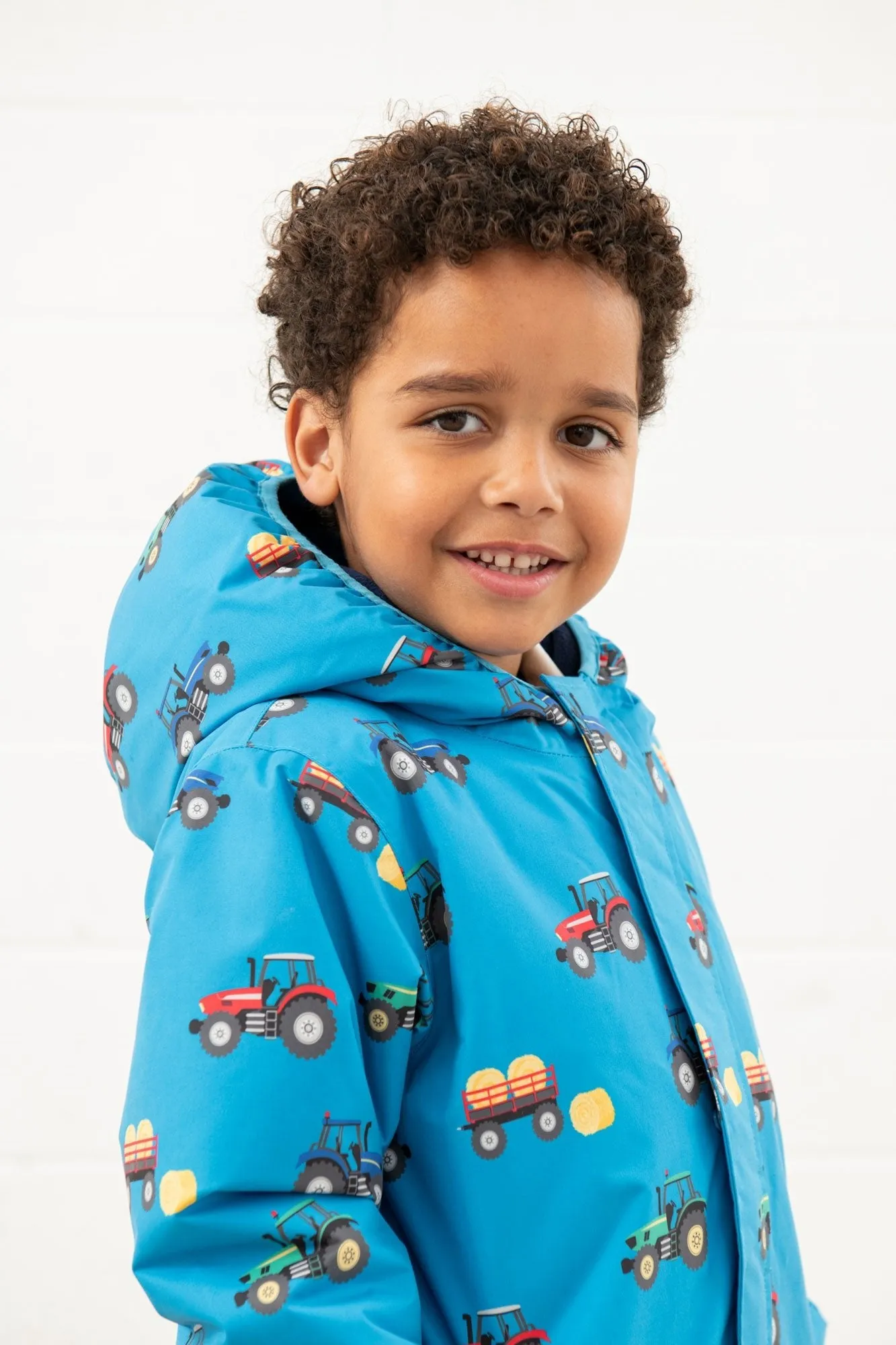 Finlay Coat - Farm Print