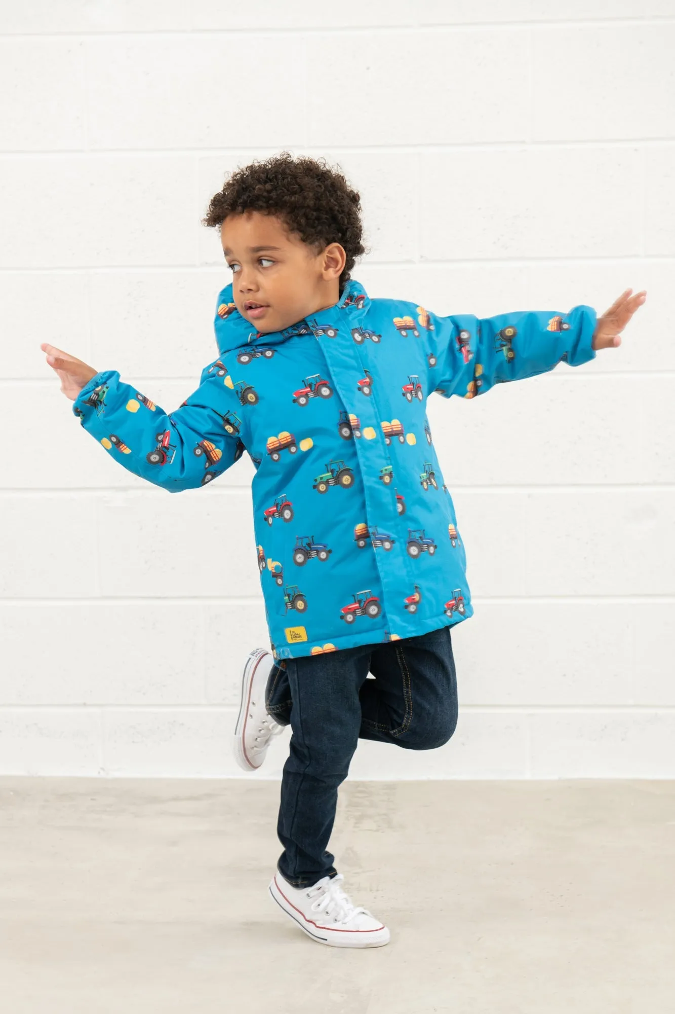 Finlay Coat - Farm Print