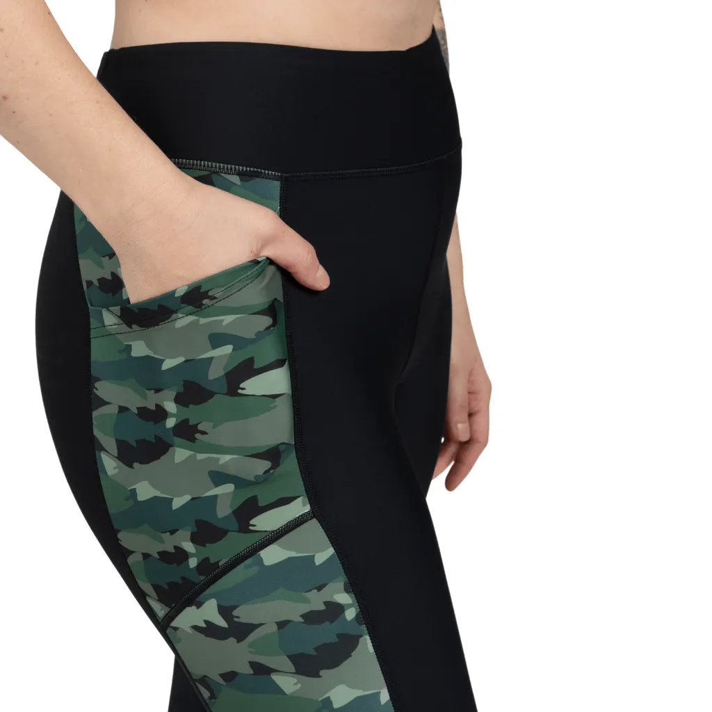 Fish Camo Pocket Leggings