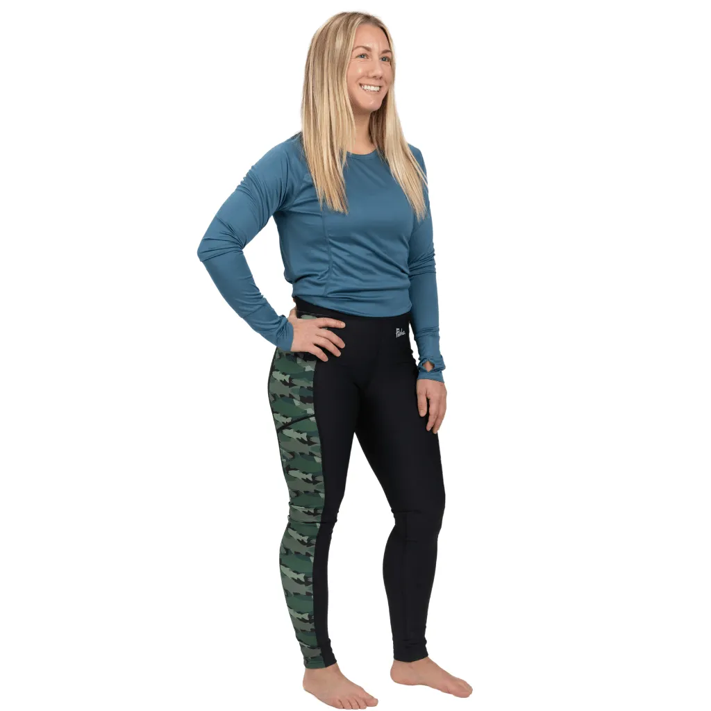 Fish Camo Pocket Leggings