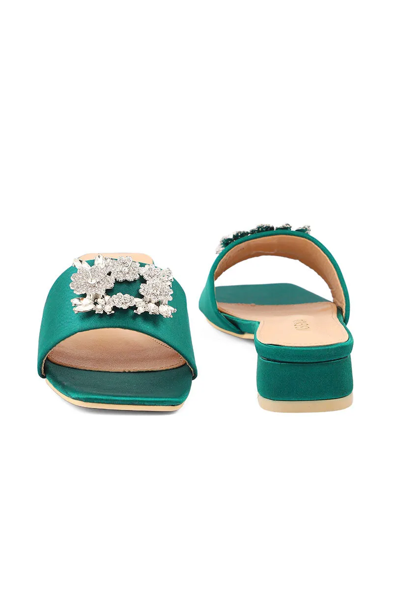 Formal Slip On I38636-Green