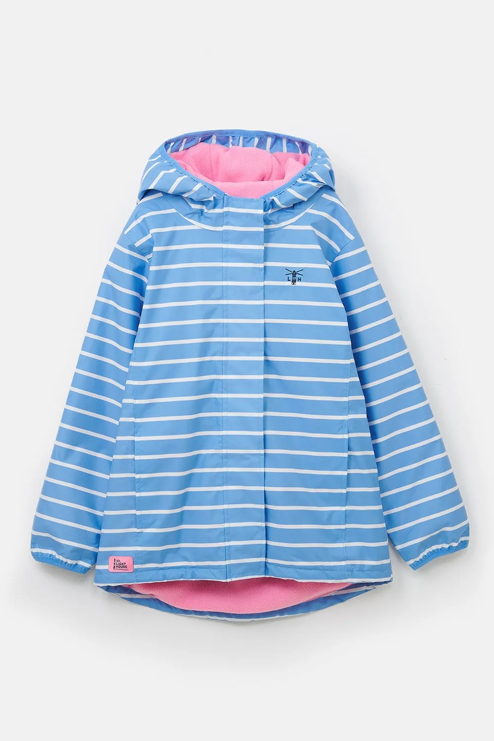 Freya Coat - Denim Stripe