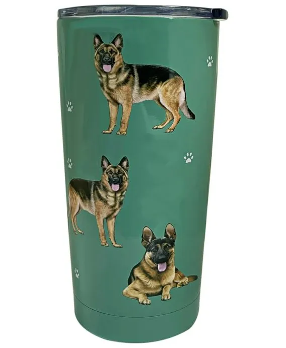 German Shepherd Tumbler