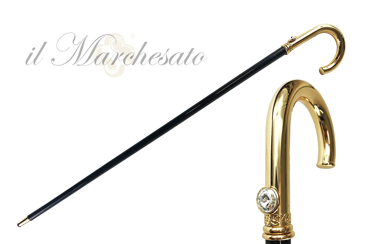 Goldplated Walking stick for Men