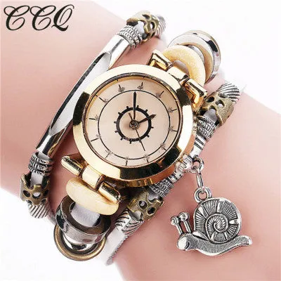 Good Watches Luxury Famous Brand Vintage Cow PU Leather Bracelet Casual geneva Watch Women Dress Gift Quartz watch montre femme