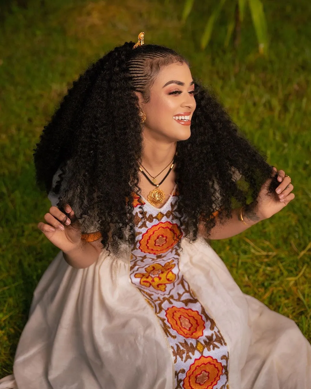 Gorgeous Habesha Dress Vibrant Ethiopian Traditional Dress Elegant Habesha Kemis with Modern Touch