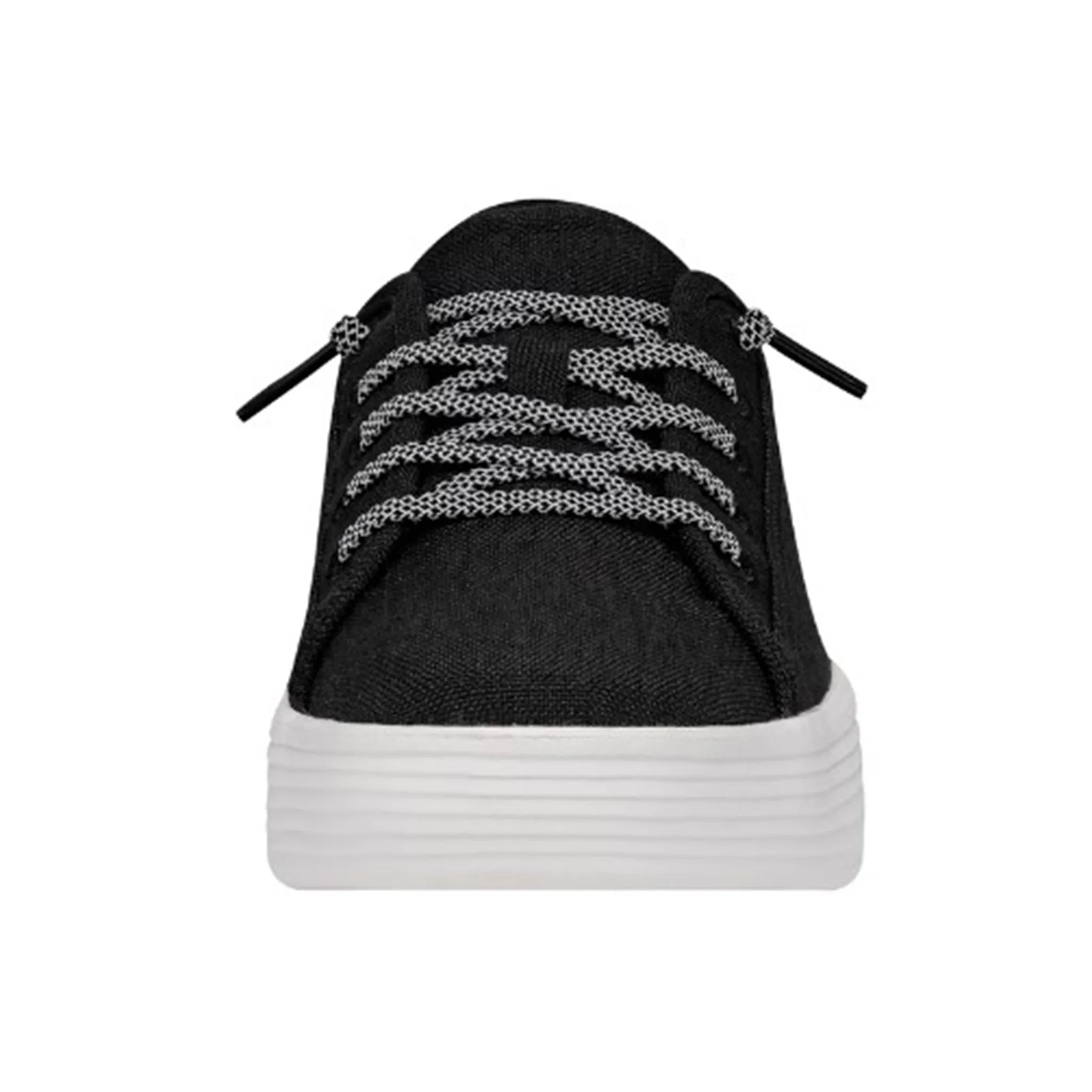 Hey Dude Women's Cody Craft Linen Black Shoes