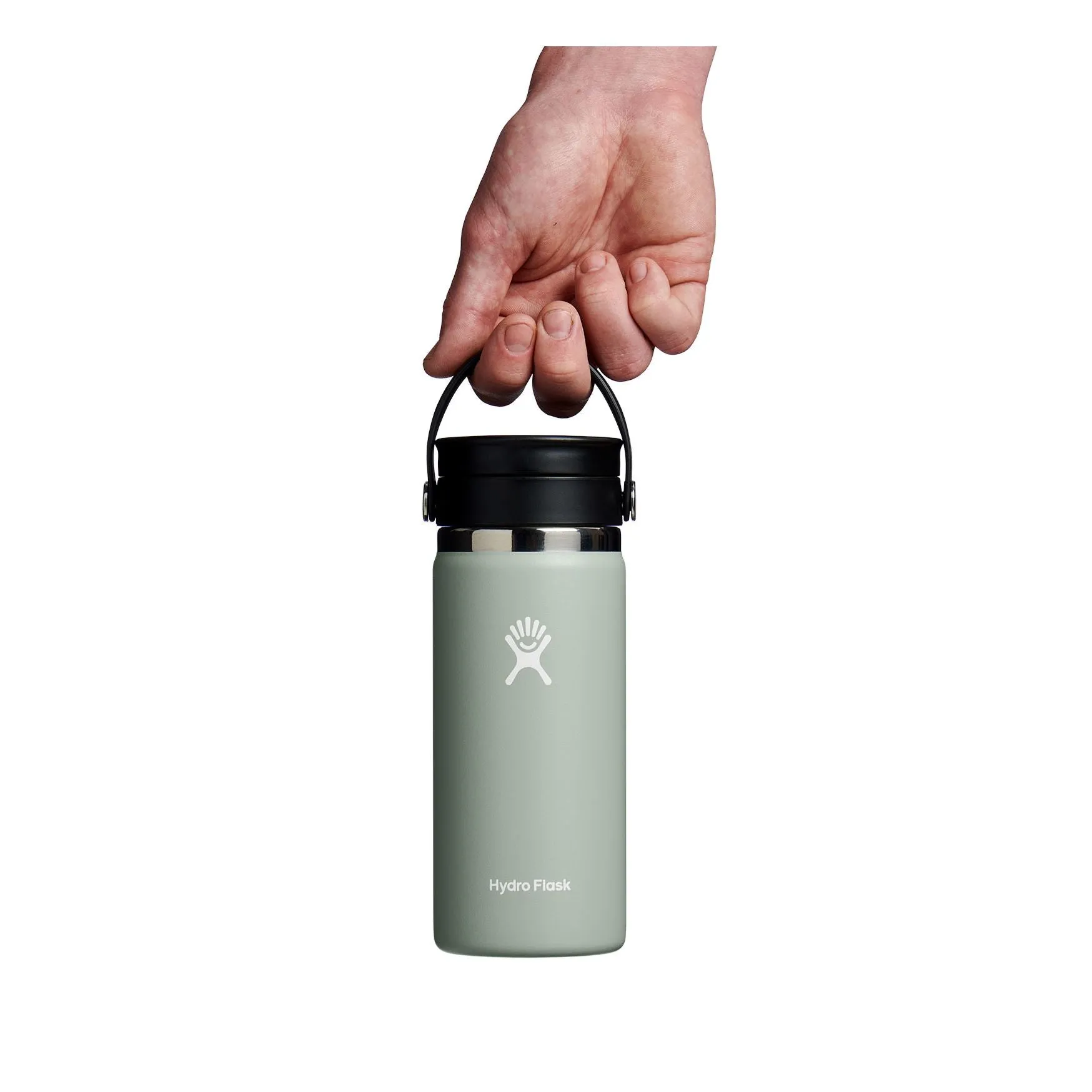 Hydro Flask 16 oz Coffee Cup with Flex Sip Lid Color: Agave