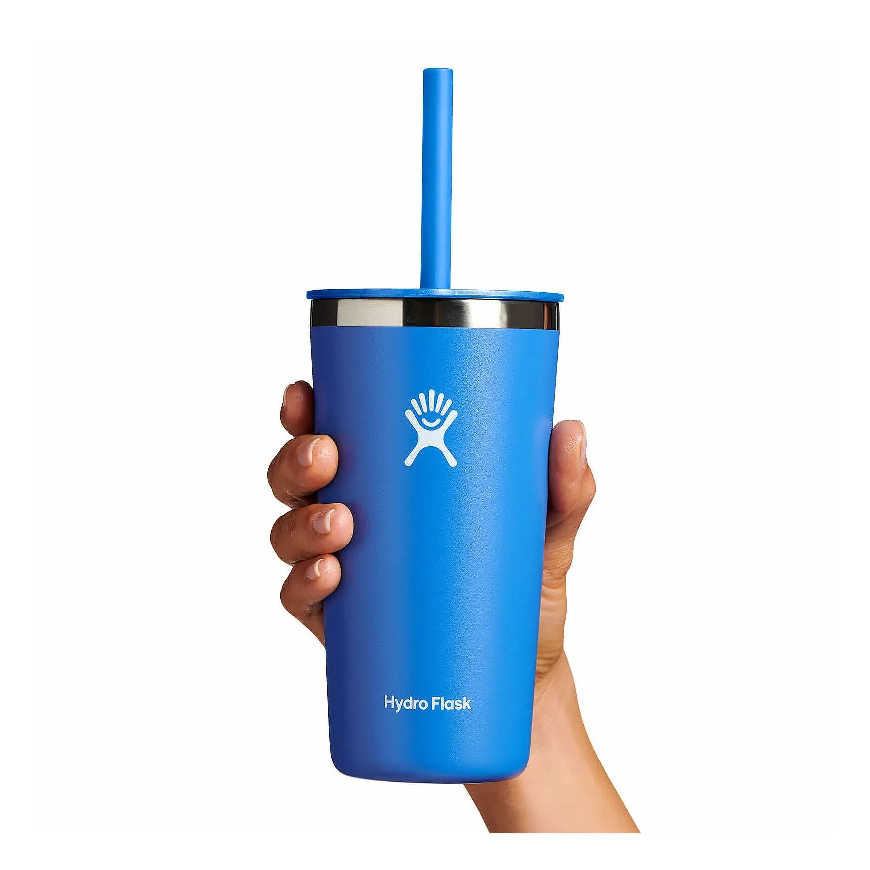 Hydro Flask 20 oz All Around Tumbler with Straw Lid Color: Cascade