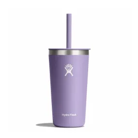 Hydro Flask 20 oz All Around Tumbler with Straw Lid Color: Moonshadow