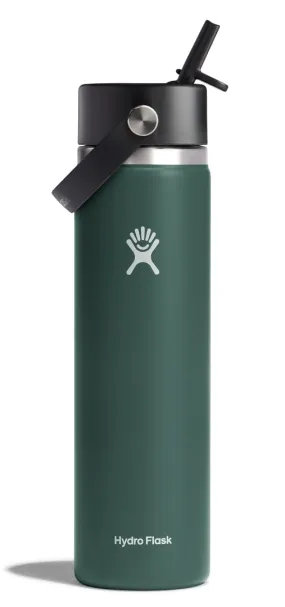 Hydro Flask 24oz Wide Mouth Bottle w/Flex Straw, Fir