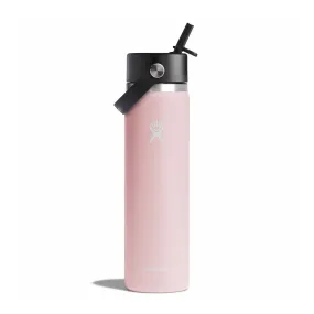 Hydro Flask 24oz Wide Mouth with Flex Straw Cap Color: Trillium