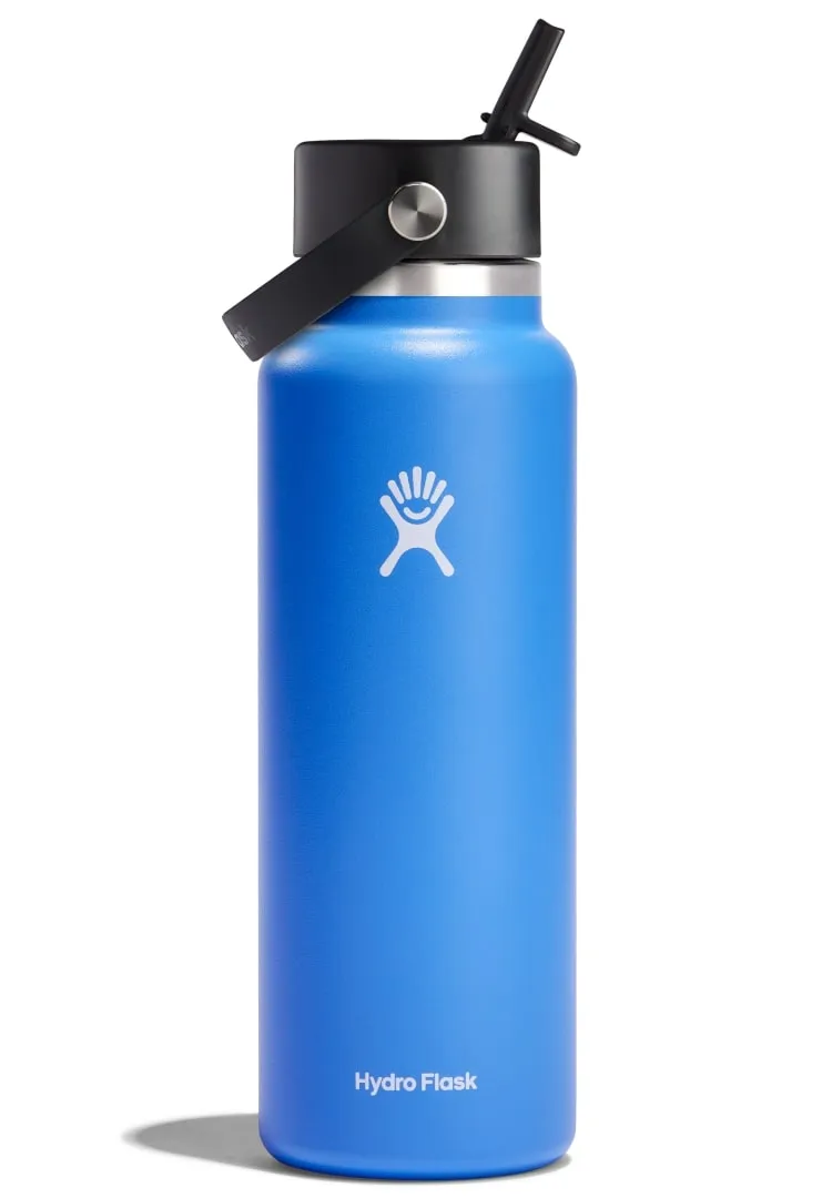 Hydro Flask 40oz Wide Mouth Bottle w/Flex Straw