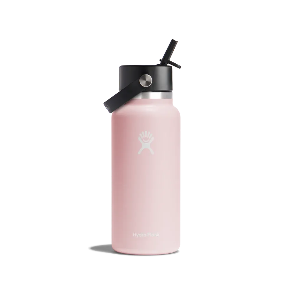 Hydroflask 32oz Wide Mouth with Flex Straw Cap