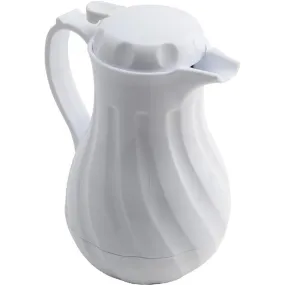 Insulated Beverage Server White 64oz 2Ltr