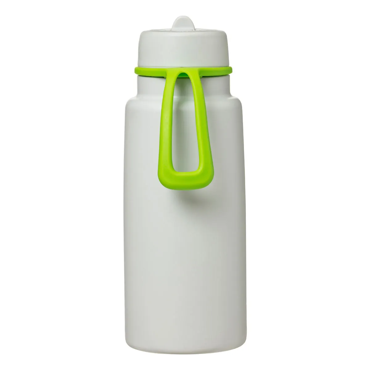 insulated flip top 1L bottle - lime time