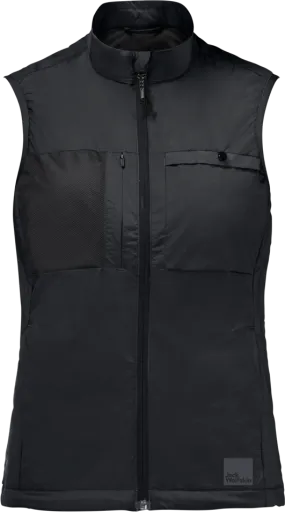 Jack Wolfskin Women&#x27;s Bike Commute Insulated Vest Phantom | Buy Jack Wolfskin Women&#x27;s Bike Commute Insulated Vest Phantom here | Outnorth