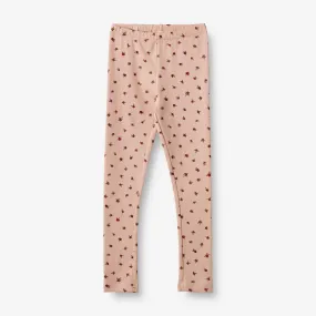 Jersey Leggings Jules - pink sand flowers