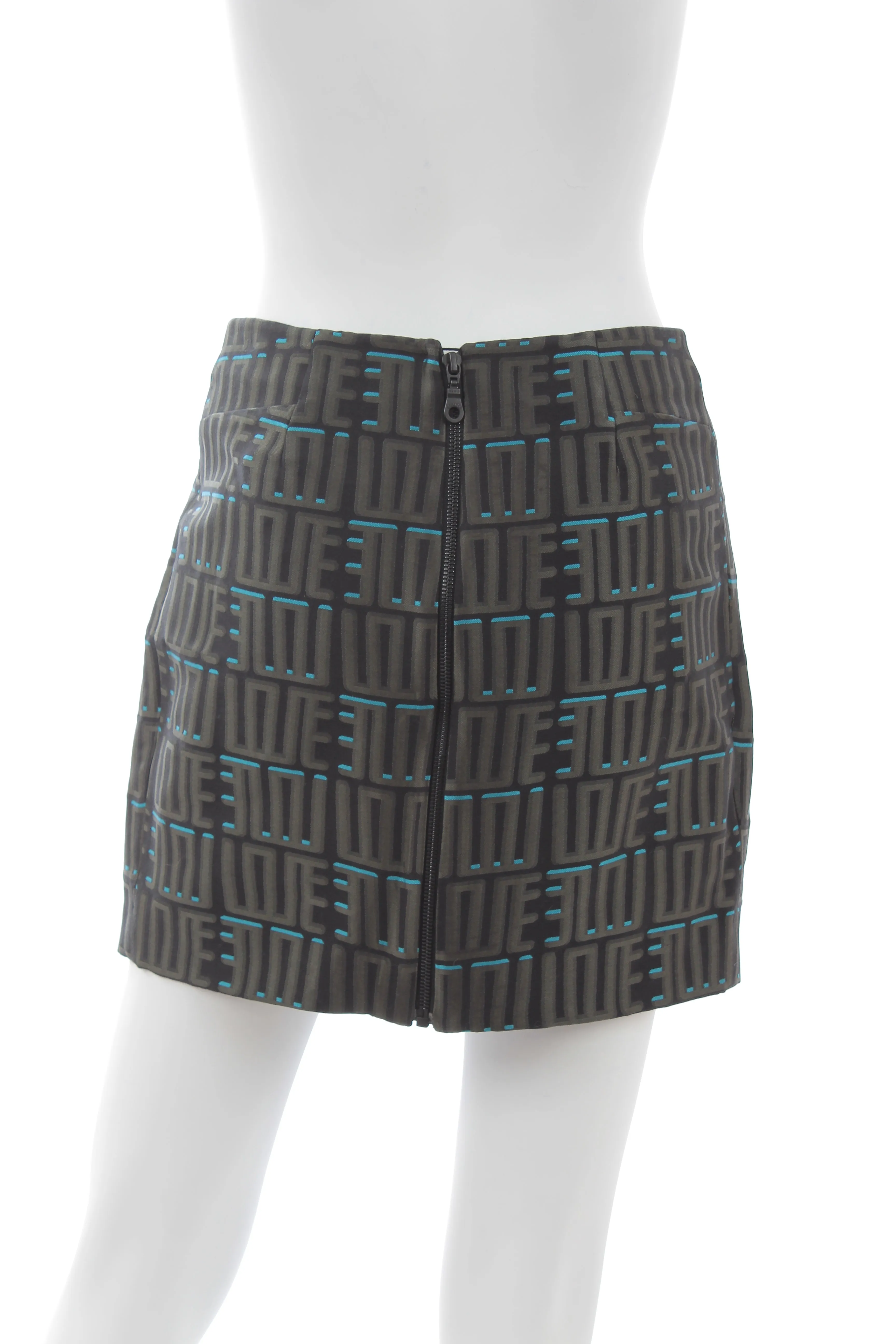 Kenzo Love Jacquard Mini Skirt