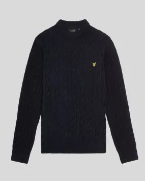 Kids Cable Crew Neck Jumper