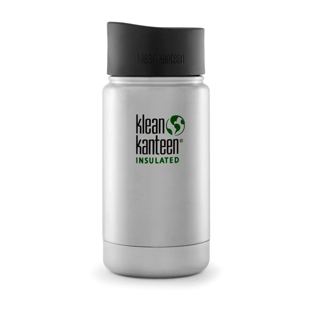 KLEAN KANTEEN - Insulated Wide W/ Cafe Cap (12 Oz 355ml)