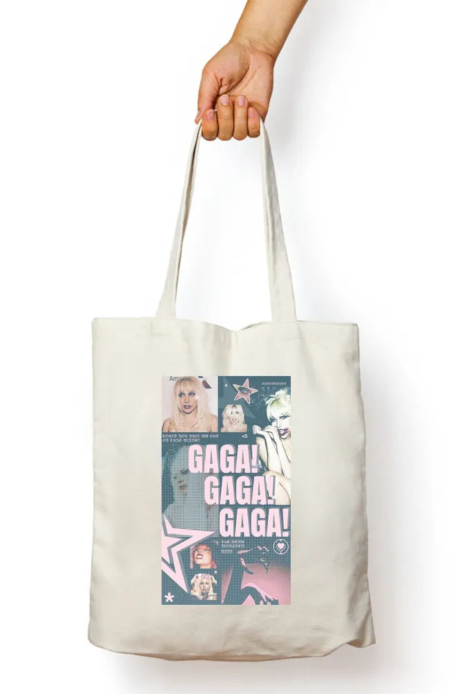 Lady Gaga Iconic Tote Bag