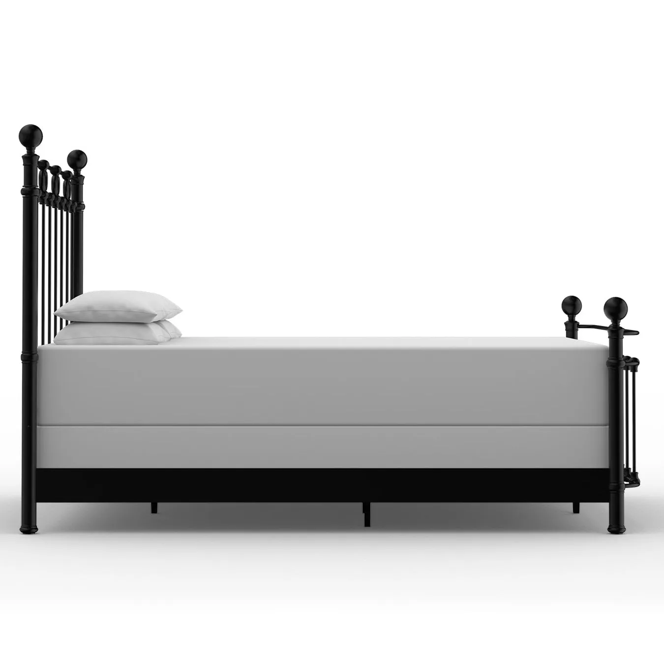 Latif Iron Bed by Wesley Allen