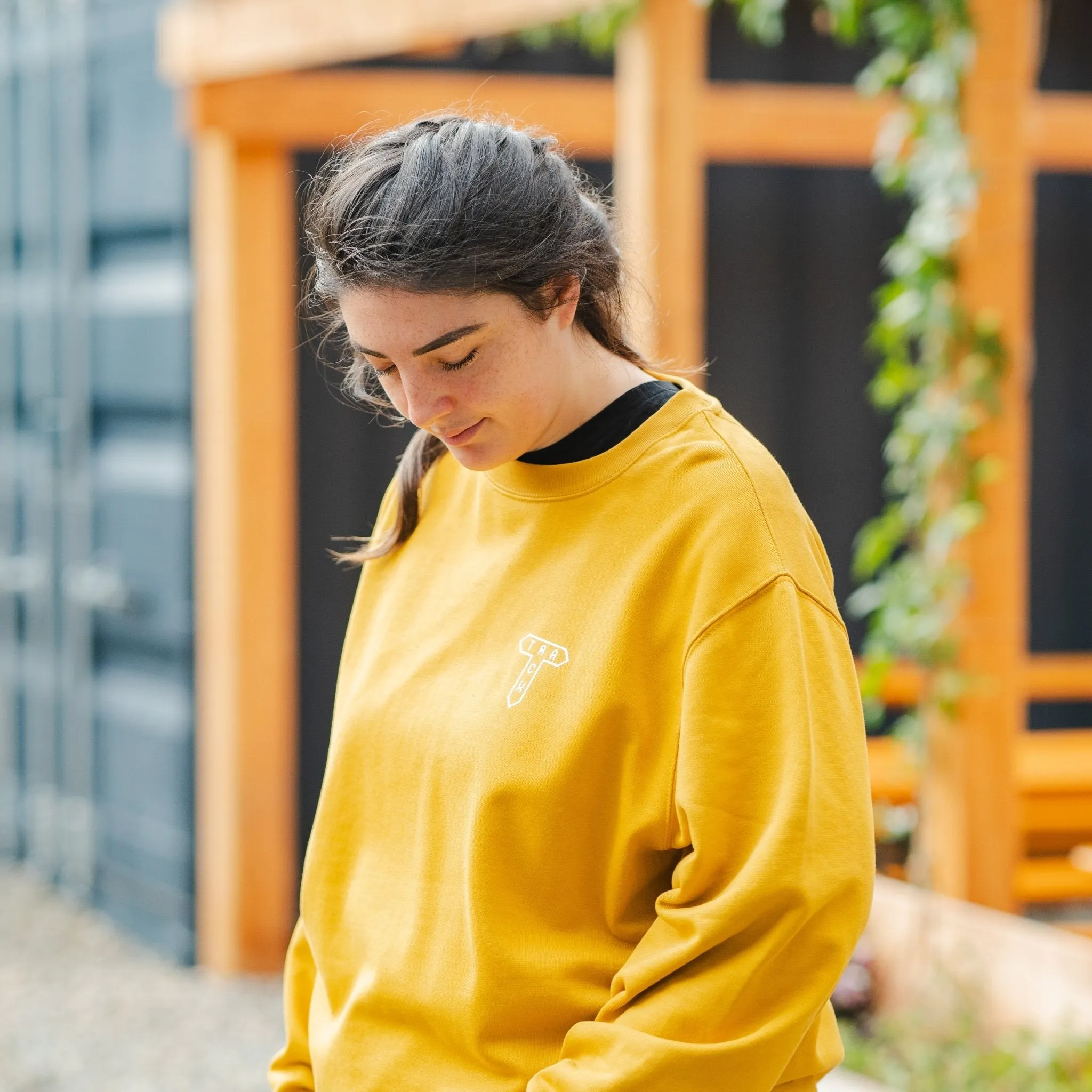 Logo Sweatshirt - Ochre