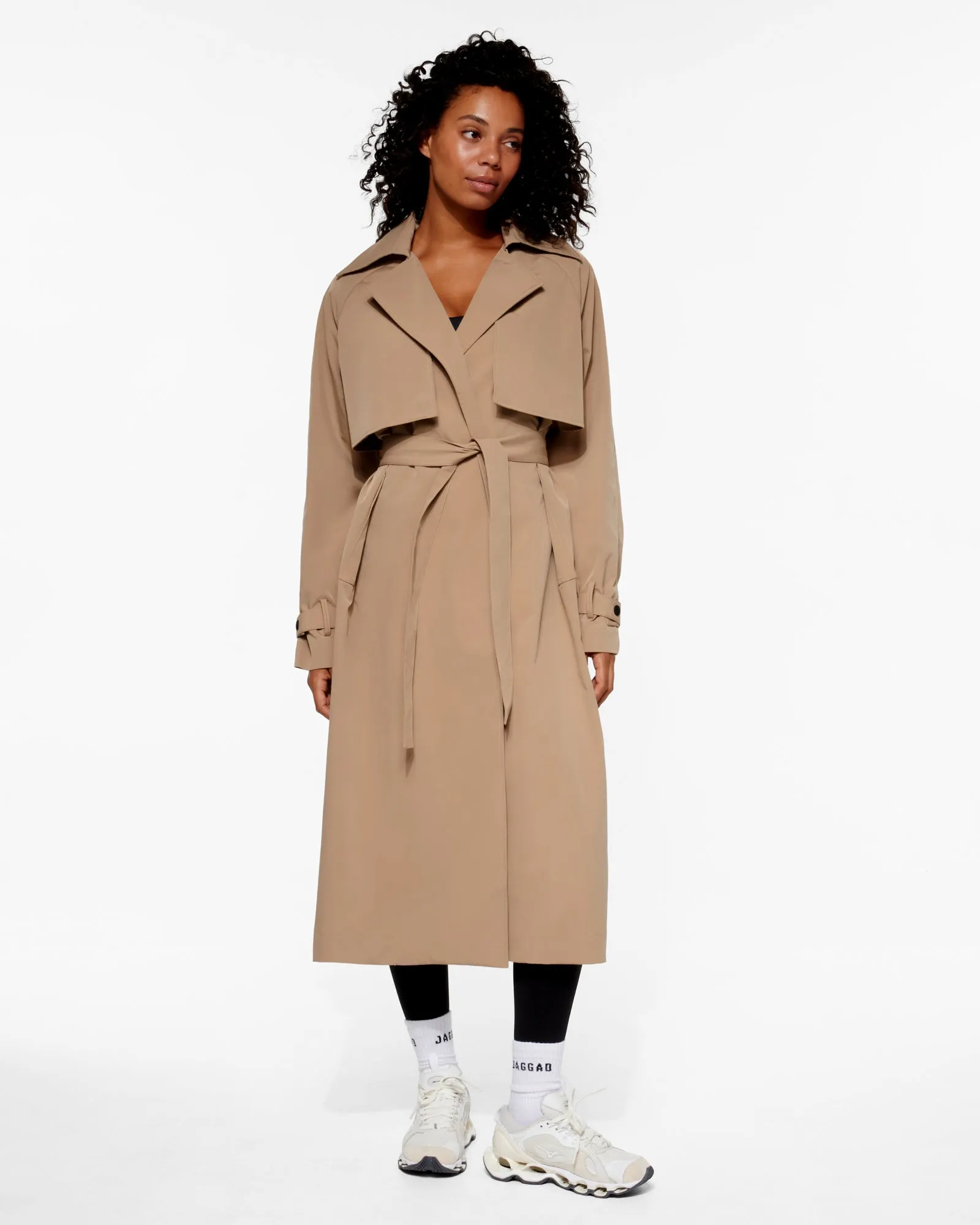 MANHATTAN TRENCH COAT SAND