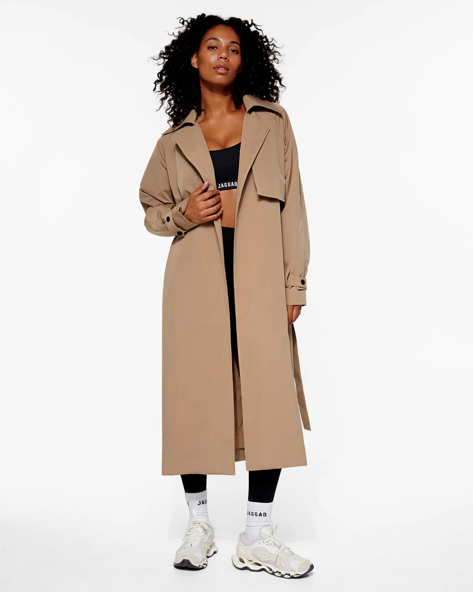 MANHATTAN TRENCH COAT SAND