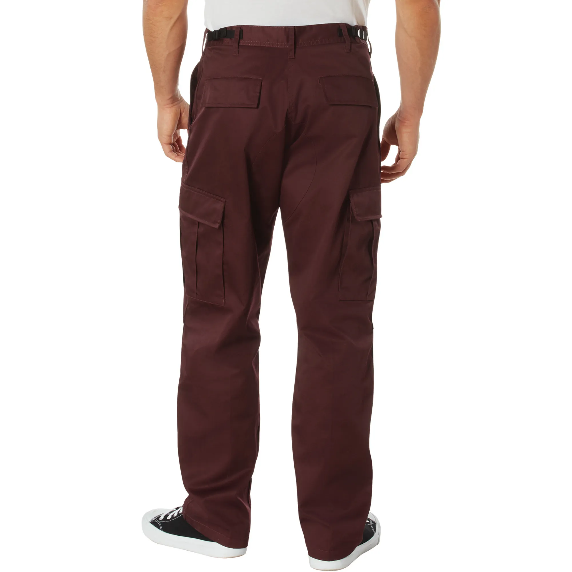 Maroon Tactical BDU Cargo Pants