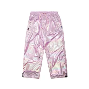 MELLOW SUPER WIDE VENTILATION PANTS HOLOGRAM PINK