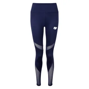 Mesh Tech Leggings - Navy