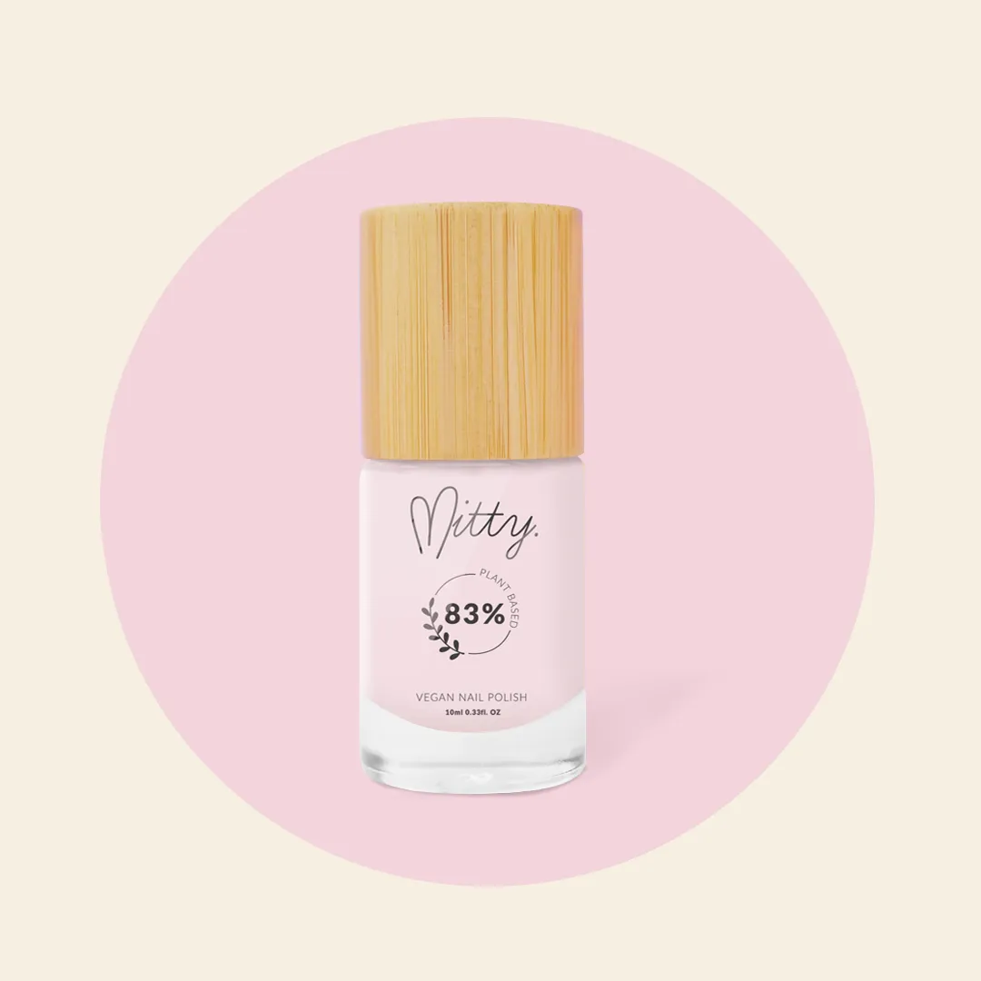 Mitty 83% Plant Based Polish - Peach Cream