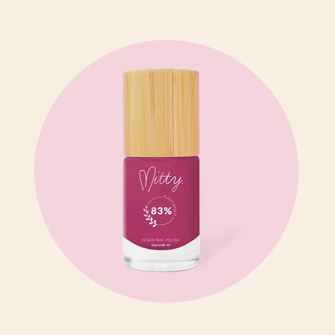 Mitty 83% Plant Based Polish - Wild Fuchsia