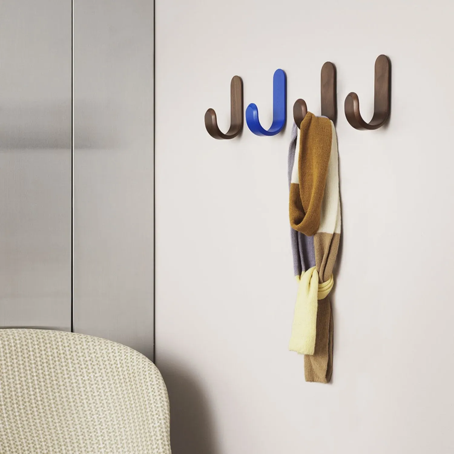 normann copenhagen | curve hook | blue