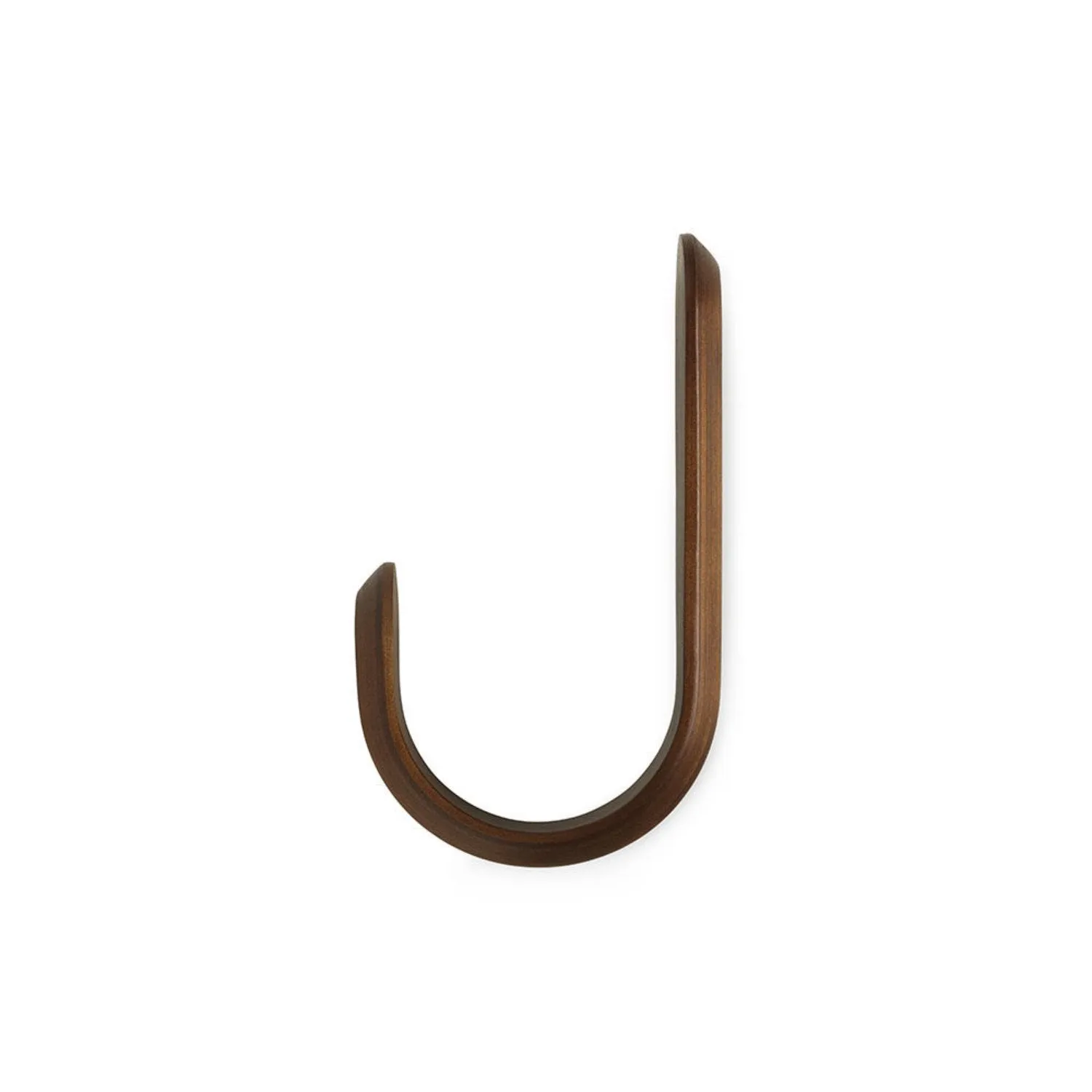 normann copenhagen | curve hook | walnut