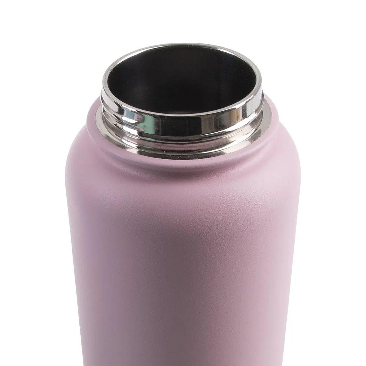 Oasis Stainless Steel Double Wall Insulated "Challenger" Sports Bottle Screw Cap 1.1L - Carnation