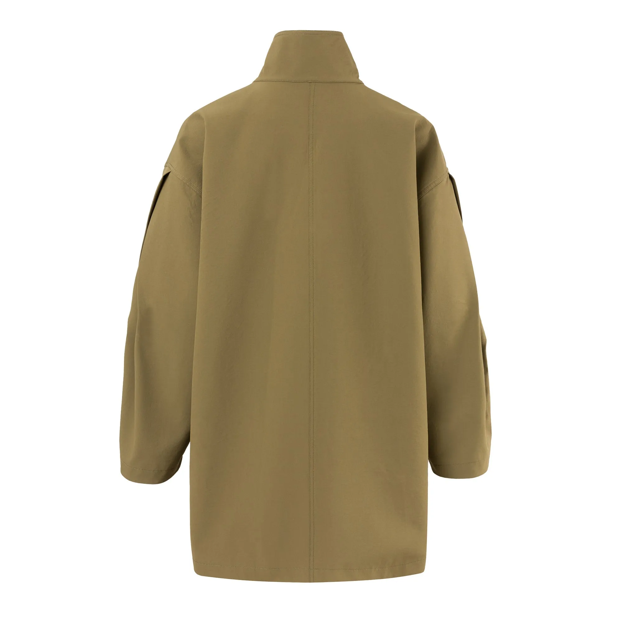 Olive Drab Oversized Trench Coat