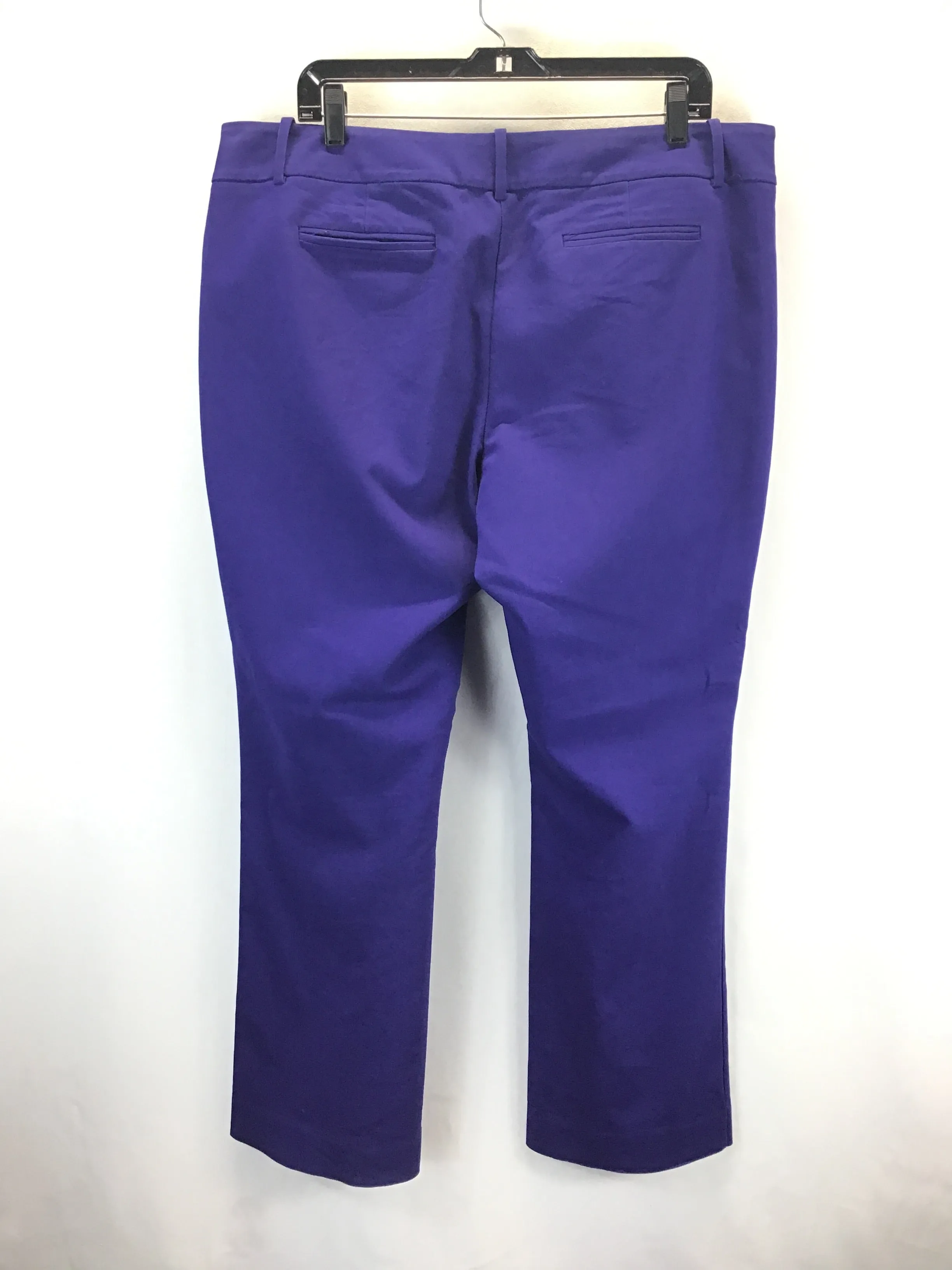 Pants Dress By Cmc In Purple, Size: 16