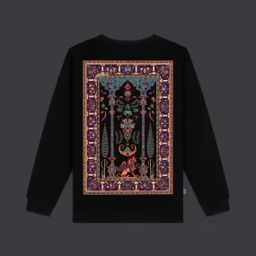 Persian Rug Crewneck Black