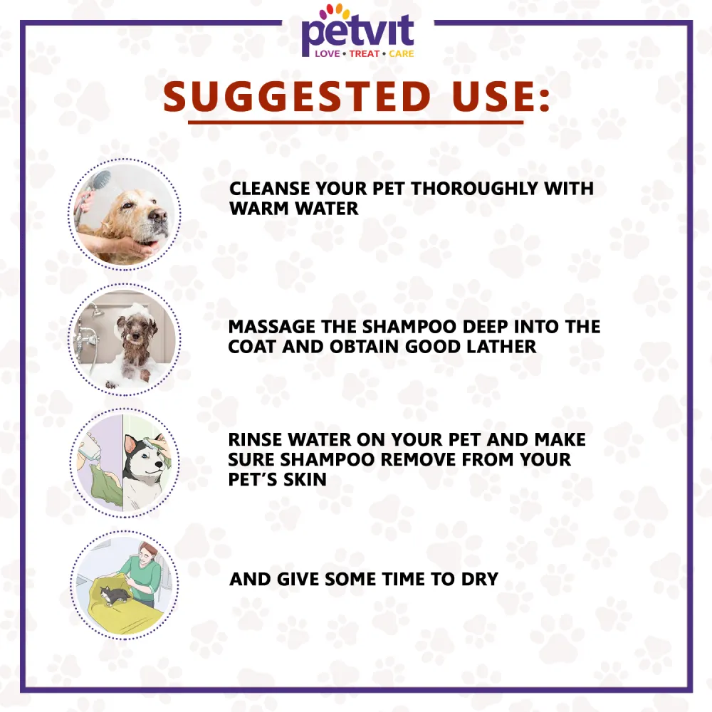 Petvit Anti Itch Shampoo for Dogs and Cats