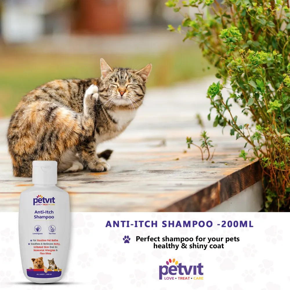 Petvit Anti Itch Shampoo for Dogs and Cats