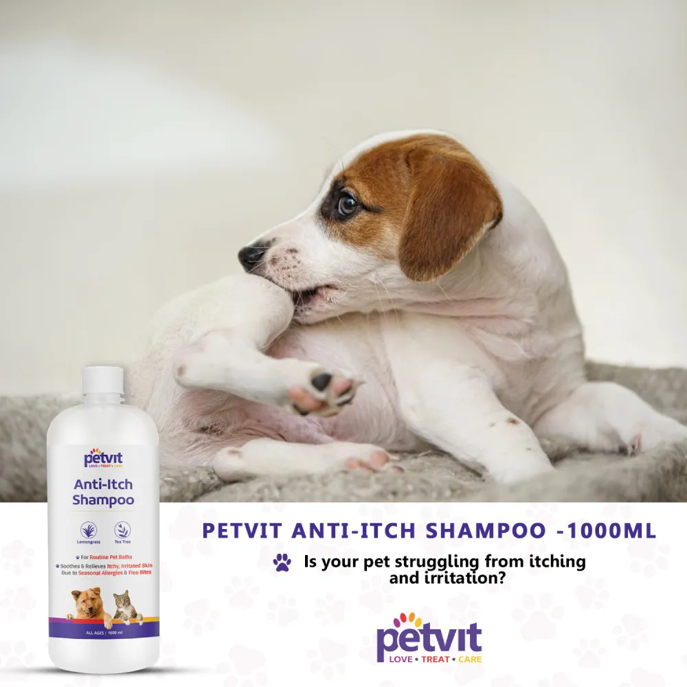 Petvit Anti Itch Shampoo for Dogs and Cats