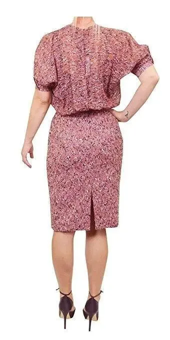 Piazza Sempione Speckled Tweed Dress