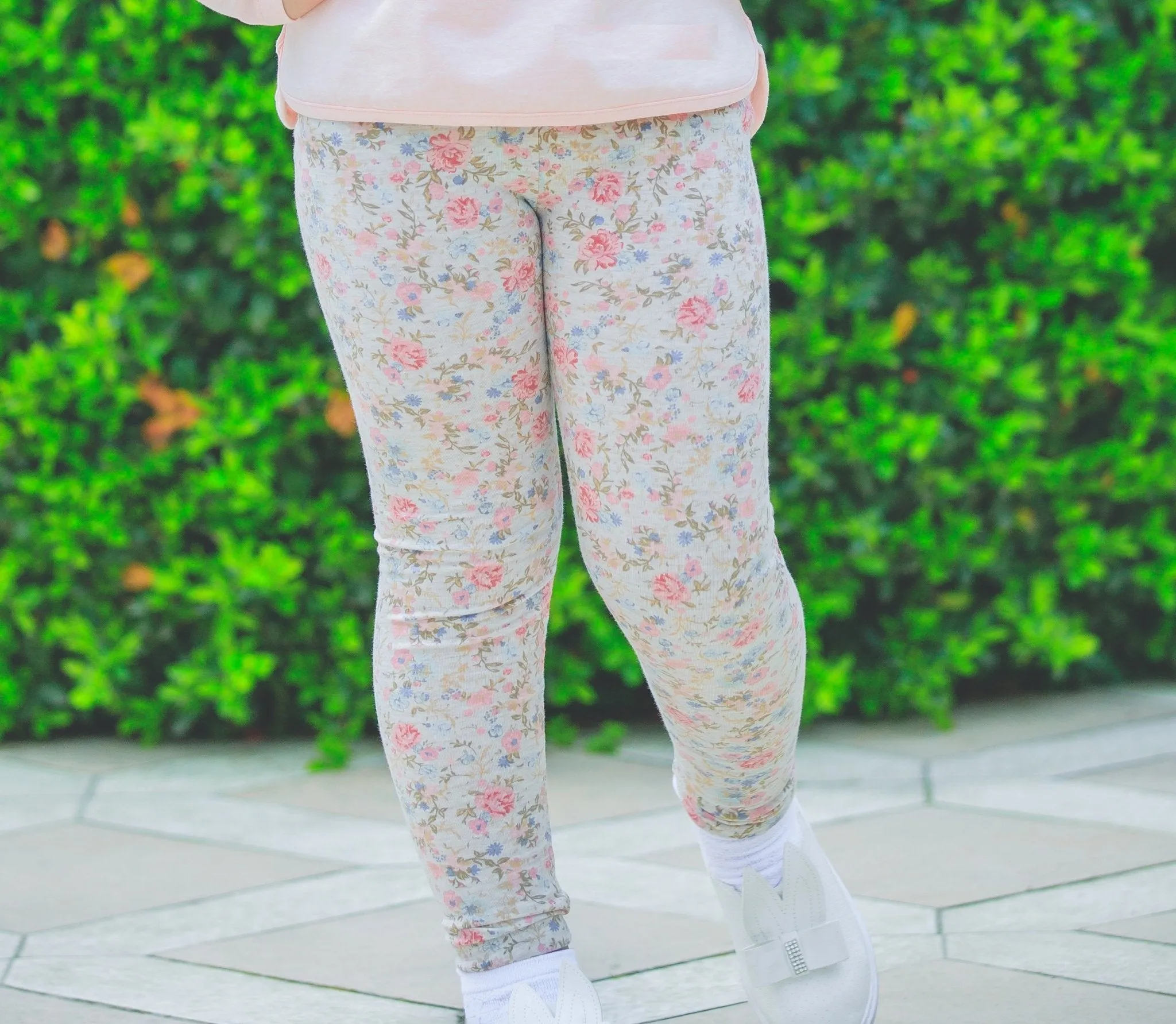 Pink Roses Leggings