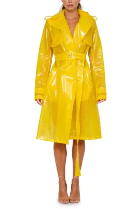 PVC Trench Coat