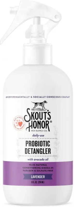 Skout's Honor Probiotic Daily Use Detangler Lavender